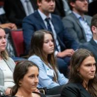 Students participate in the senior send-off